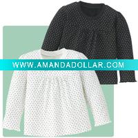 Wholesale girl t-shirt/child wear/children clothes/children garment