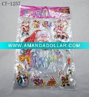 christmas window sticker decoration