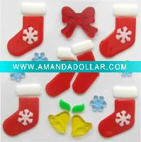 christmas window sticker