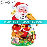 Wholesale santa christmas window sticker