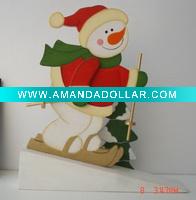 Wholesale Arts decoration craft xmas wood door stop