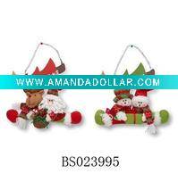 Wholesale 11.5"Door Keeping with Board Santa/Snowman