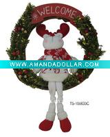 artificial christmas wreath