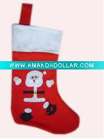 Non-woven fabric christmas sock