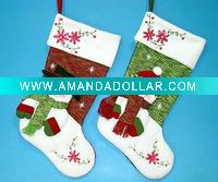 Non-woven fabric christmas sock