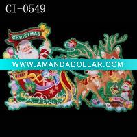 Wholesale Santa christmas window sticker