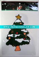 PVC christmas window sticker