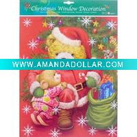 Gift gel window christmas sticker