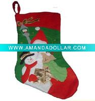 Non-woven fabric christmas sock