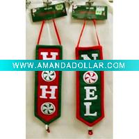 Wholesale promotional christmas door decoration