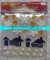 christmas window sticker