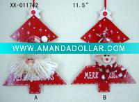 Wholesale santa snowman door hanger