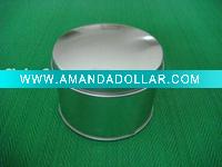 christmas round gift tin bix
