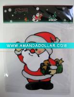 PVC christmas window sticker