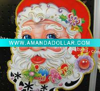 Santa christmas window sticker