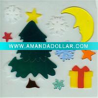 Wholesale handmade christmas window sticker(LD-B2436)