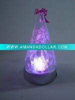 Wholesale Led Christmas glass tree decoration
