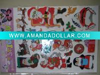 Wholesale christmas puffy sticker