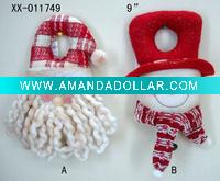 Wholesale 9" Christmas Door hanger santa snowman