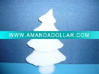 Wholesale white tissue paper Foam tree,H26cm