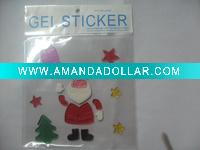 Wholesale Christmas gel sticker