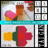 Wholesale For toy display type recycled paper foldable box
