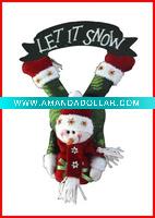 Wholesale Holiday christmas door hanging decorations