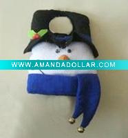 Wholesale decorative christmas door snowman, door hanging christmas snowman, Promotional Xmas snowman toys