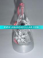 Wholesale Led Christmas glass tree decoration