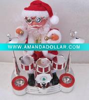Wholesale christmas santa play drum