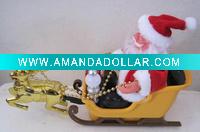 Wholesale christmas santa with deer
