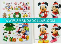 Wholesale Holiday vinyl static cling decals