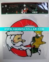 Wholesale PVC christmas window sticker