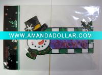 PVC christmas window sticker