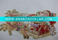Wholesale Santa Claus with deer stickers