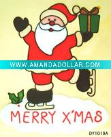 christmas window sticker