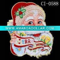 Wholesale Santa christmas window sticker