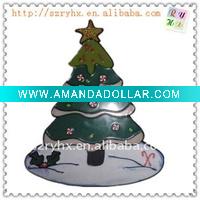 Wholesale the newest design Soft pvc christmas window sticker