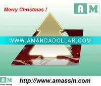 Wholesale Unique design led card light for christmas decoration, Tree LED Card Christmas light