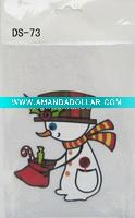 Wholesale PVC Sticker for Christmas Decoration, size 15*25*0.2cm, conform to EN71