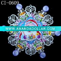 Wholesale snowflake christmas window sticker