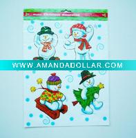 Wholesale Christmas Decoration-window stickers
