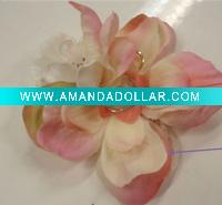 Wholesale Artificial flower,silk flower, handmade flower, gift flower,headdress flower,head flower,headwear,hair accessory