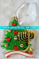 Wholesale Resin Christmas hanger decoration gifts