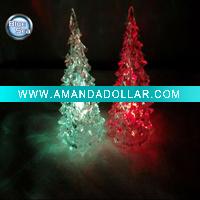 Wholesale 2011 Colorfull LED Mini Christmas Tree Night Light