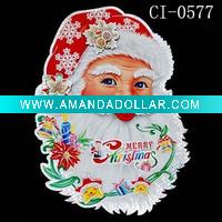 Wholesale Santa christmas window sticker