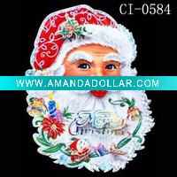 Wholesale Santa christmas window sticker