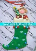 Wholesale stocking christmas hanging decoration