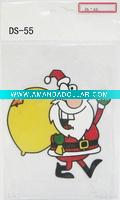 Wholesale PVC Sticker for Christmas, size 15*25*0.2cm, conform to EN71