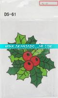 Wholesale PVC Sticker for Christmas, size 15*25*0.2cm, conform to EN71